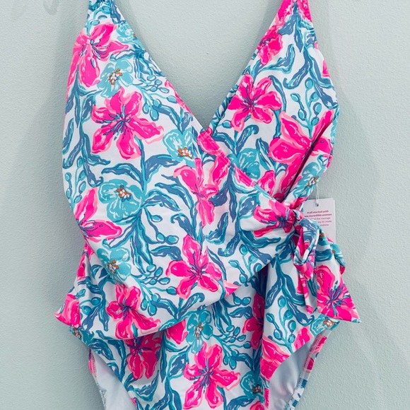 🏖️Beachbound🏖️ NWT Lilly Pulitzer One Piece Swimsuit Sz 14 - Picture 5 of 7